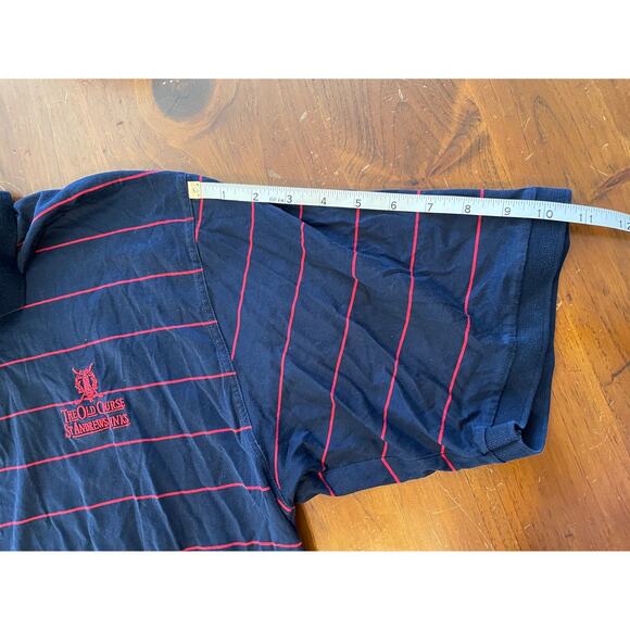 St Andrews Links Tartan Collection Large Mens Polo Made in Italy All Cotton - Picture 8 of 11